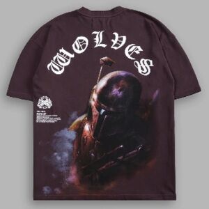 3XL Darc Sport Boba Fett shirt in Darc Purple